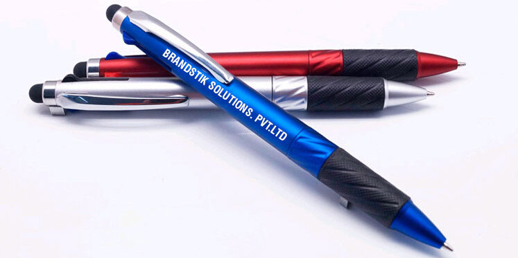 Multifunction 3 Colour Stylus Pen
