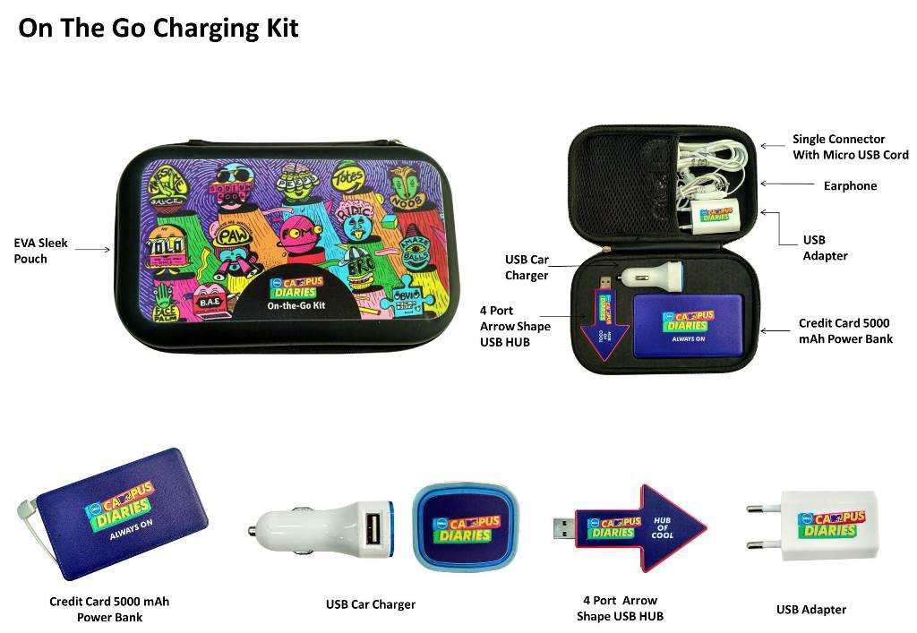 On The Go Charging Kit