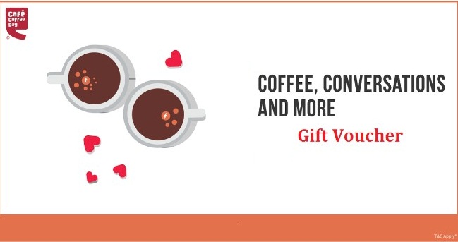 Cafe Coffee Day Gift Voucher