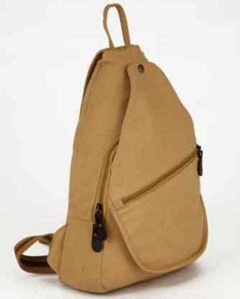 Canvas One Side Back Pack