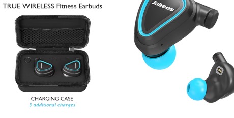Jabees Shield, the TRULY WIRELESS STEREO EARBUDS!