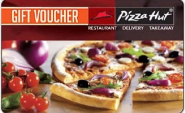 Pizza Hut Gift Voucher