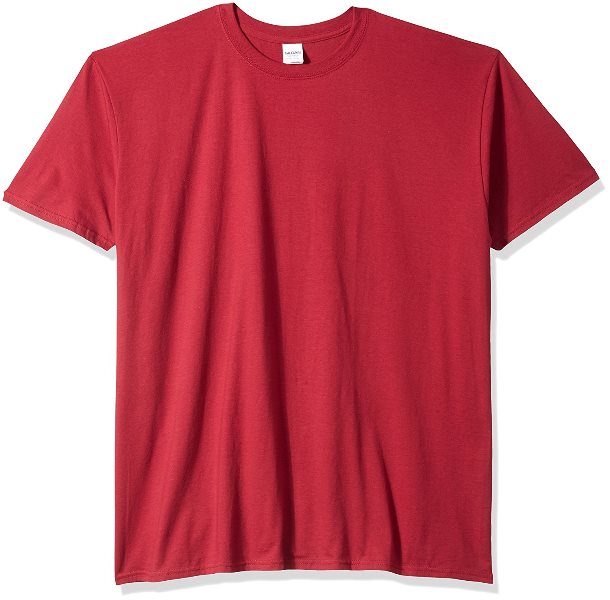Gildan Men's Fitted Cotton Tee Extended Sizes