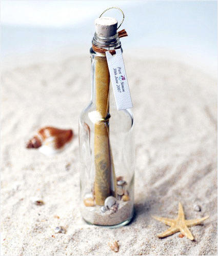 Message Glass Bottle with Cork5