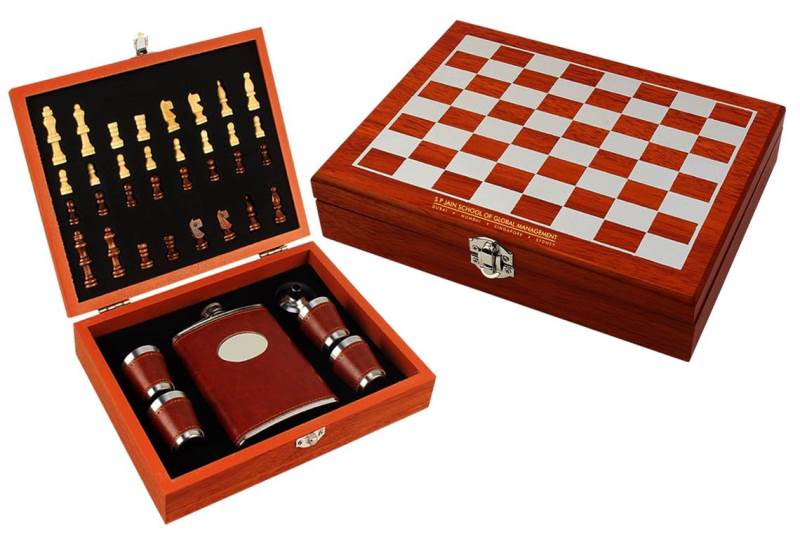 Chess Wine Set