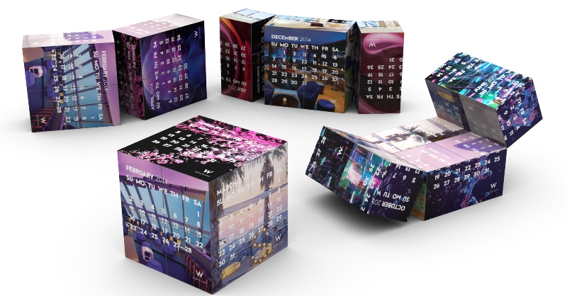 Magic Cube Calendar
