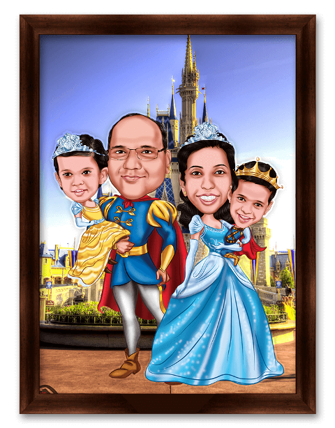 Caricature Birthday Gifts for Family