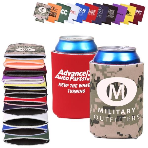 Folding Can Cooler Sleeves