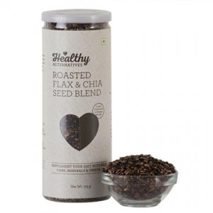 Roasted Seeds Flax And Chia Mix - Healthy Alternatives - 175 g