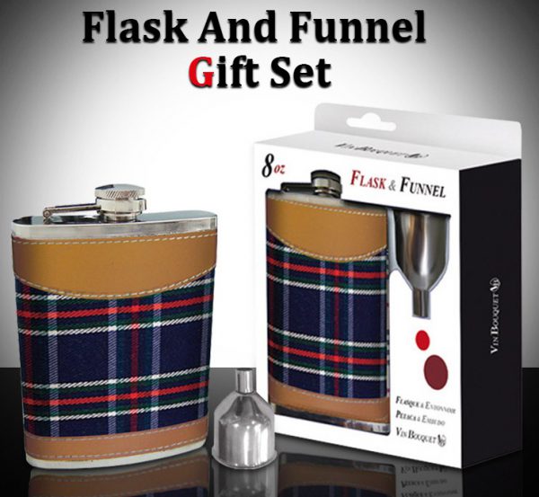 Flask And Funnel Gift Set