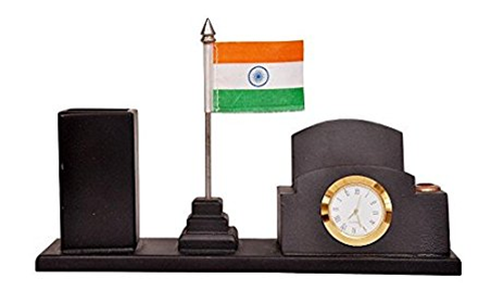 Table Organizer With Indian Flag
