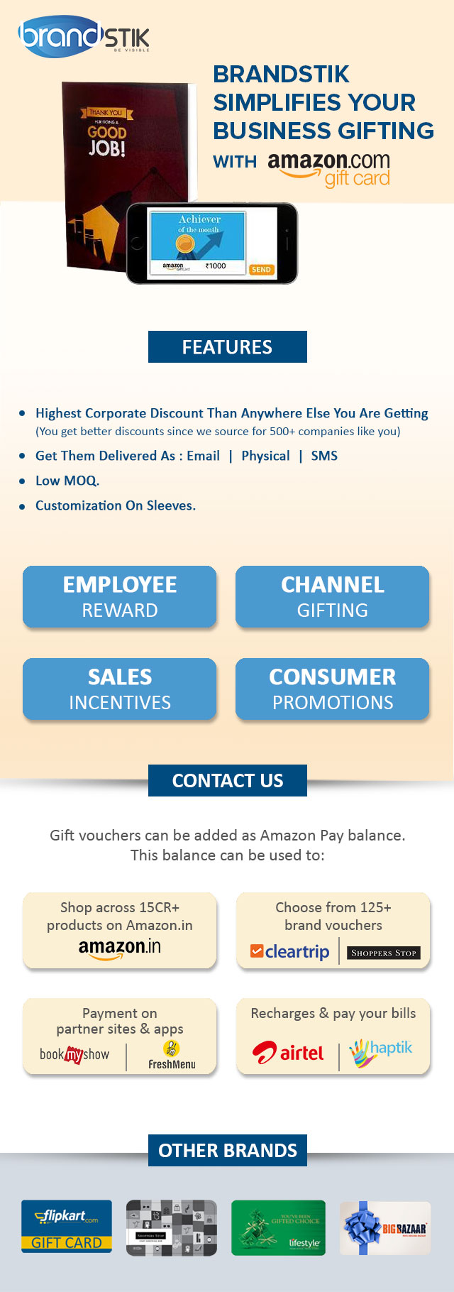 Why You Should Buy Amazon Gift Card from BrandSTIK Blog