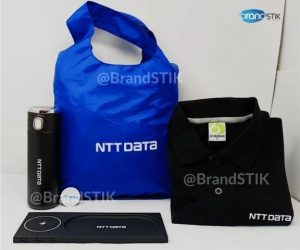 NTT data welcome kit BrandSTIK