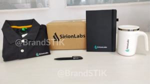 New Employee welcome kit Sirionlabs BrandSTIK