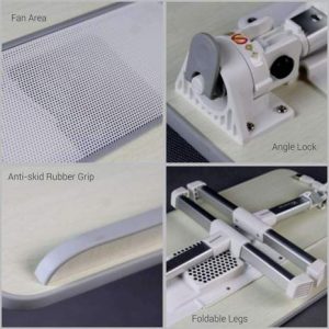 Portable Laptop Stand with Cooling Fan