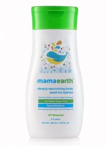 Mama Earth Deeply Nourishing Body wash for babies