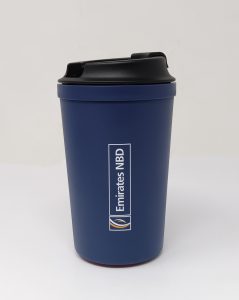 No spill travel mug - merchandise